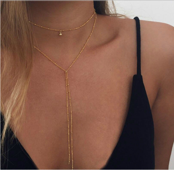 Retro Clavicle Necklace – Simple and Elegant for Everyday Wear